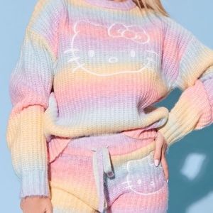 Rainbow Hello Kitty Set